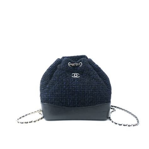 chanel gabrielle backpack second hand